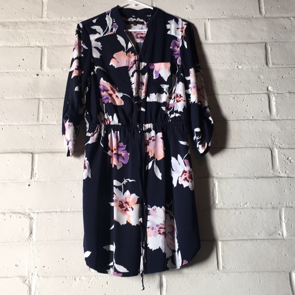 Blue Floral Dress